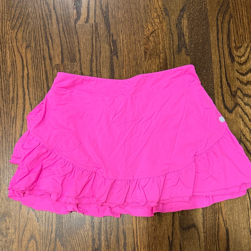 Lilly Pulitzer Vibrant Pink Mini Skirt